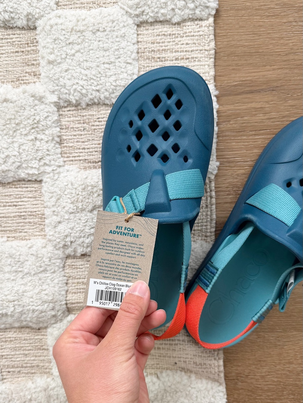 Chaco Chillos Clog in Ocean Blue - Picture 7 of 8